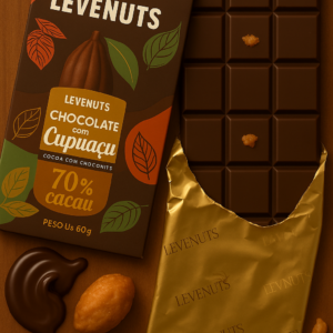 Barra de Chocolate 70% com Cupuaçu