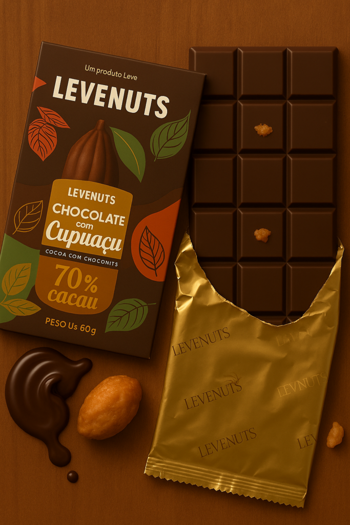 Barra de Chocolate 70% com Cupuaçu